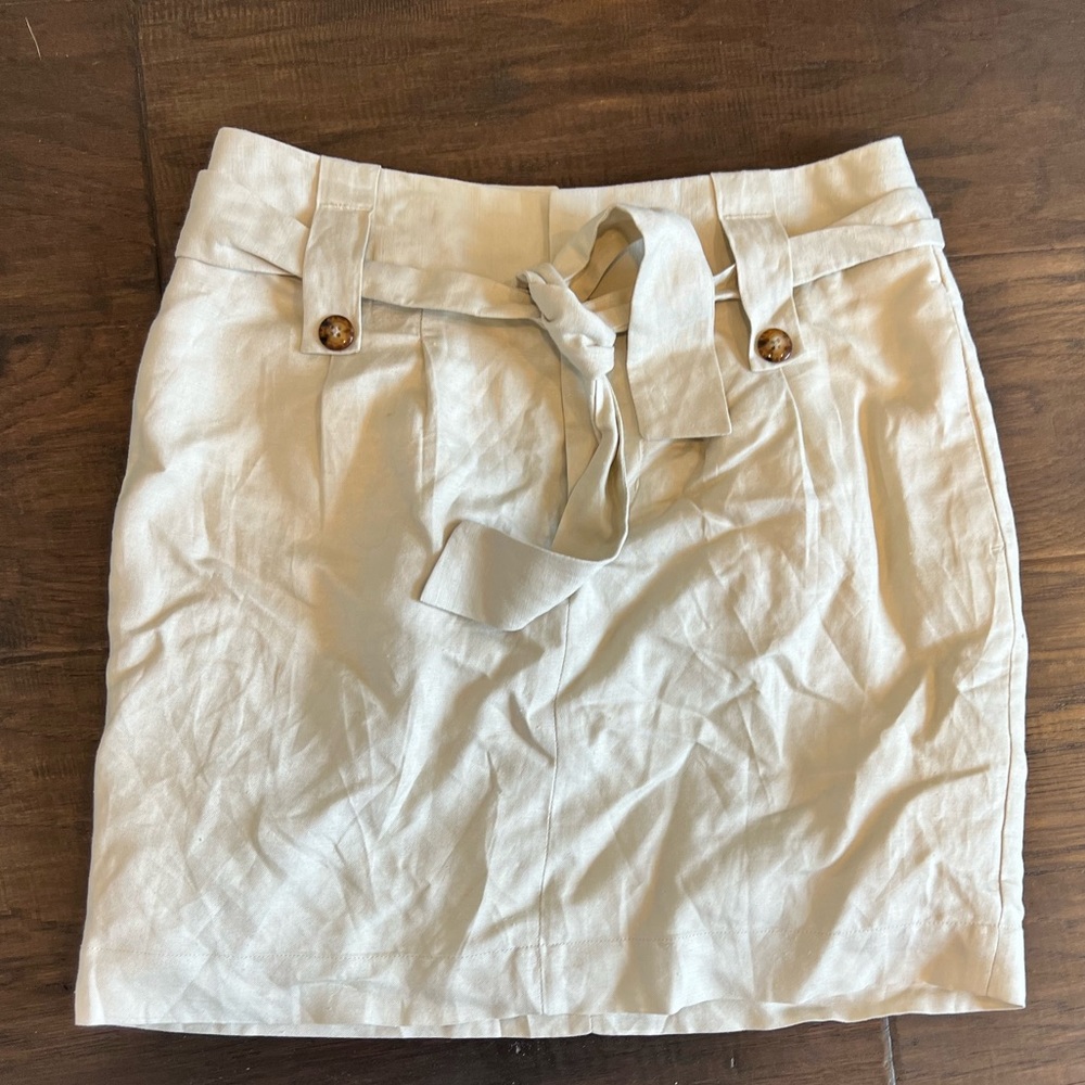 Banana Republic khaki skirt